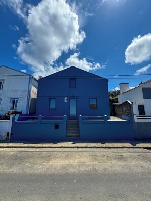 front side of the house