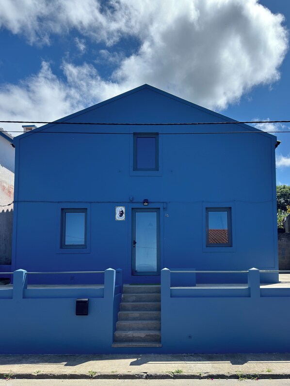 front side of the house