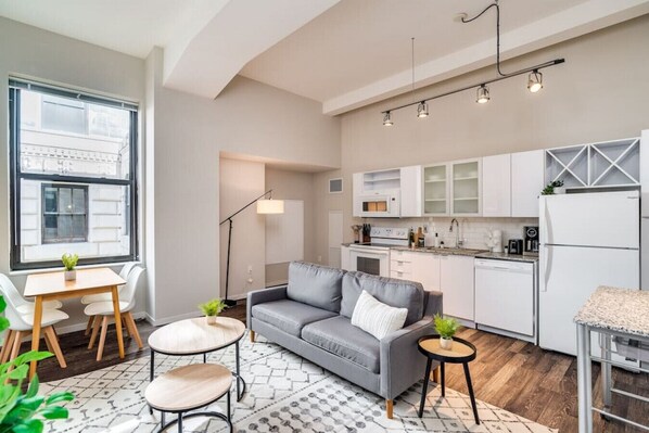 The home’s open layout and tasteful decor create a serene environment where you can truly relax and feel at home.