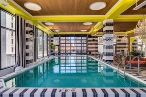 As you dip your toes into the cool water, the pool offers a refreshing retreat on a warm day.