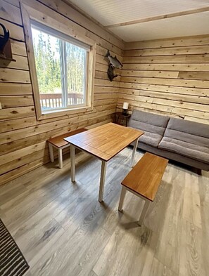 Table large enough for 4 people