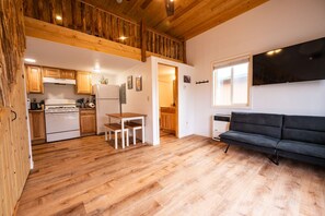 Living, Kitchen, Dining area
