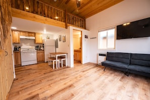 Living, Kitchen, Dining area