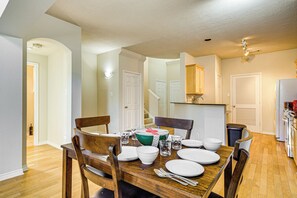 Dining Area | 1st Floor | Dishware/Flatware