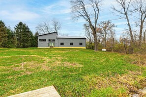 Spacious Backyard | Stream On-Site