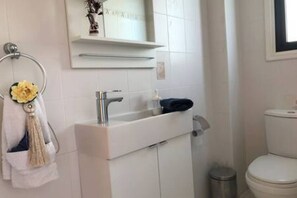 Downstairs guest toilet and sink