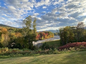 E. Pemigewasset River view from balcony