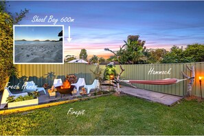 Relax and entertain with family and friends