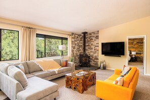 Living room with TV