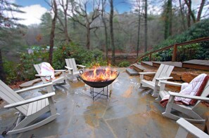 Fire pit and Seating area