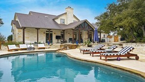 Relax at the Rustic Dripping Springs Retreat! You'll never want to leave this backyard oasis.