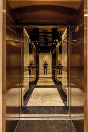 Interior entrance