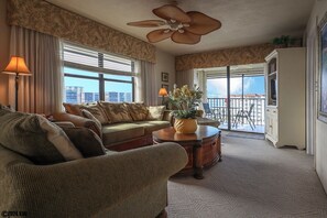 Light and airy with wonderful views of the island