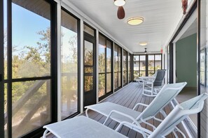 Blue Crane by FVC  - Screened Porch