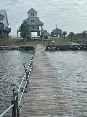 View from pier