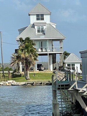 Exterior view from pier