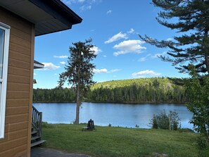 Exterior and lake
