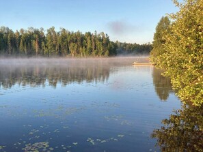 Lake and mist