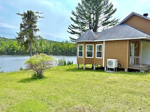 Exterior and lake