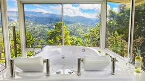 Private spa tub