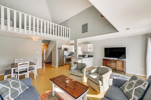 Living Room | Main Level | Central A/C & Heating