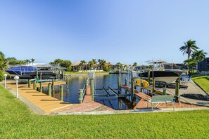 Canal Access On-Site | Private Boat Dock