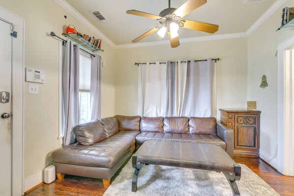 Galveston Vacation Rental | 2BR | 1BA | 900 Sq Ft | Stairs Required to Enter
