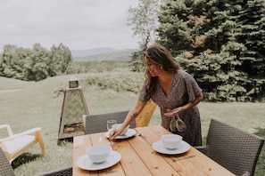 Outdoor dining