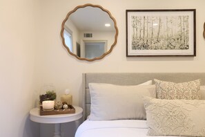 Brand new linens, pillows and king mattresses in each bedroom