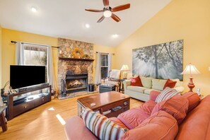 There's no place like our living room to unwind, laugh, and create memories. Let's gather around!