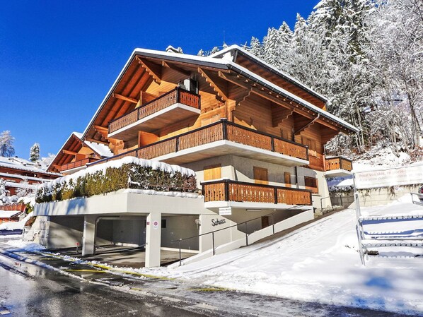 Die Architektur, Zuhause, Dach, Hütte, Balkon, Einfrieren, Abstellgleis, Bergdorf, Schnee, Holz