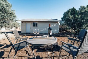 Private Patio or Balcony: Step outside to your own private outdoor area, perfect for enjoying the fresh air and sipping your favorite beverage.