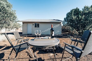 Private Patio or Balcony: Step outside to your own private outdoor area, perfect for enjoying the fresh air and sipping your favorite beverage.