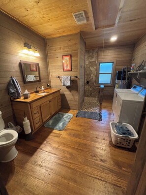 Bathroom #1 with W/D
