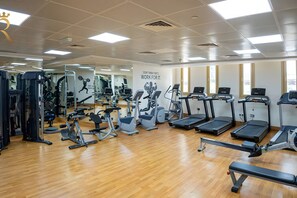 Stay fit and energized with a fully equipped gym, designed for all your workout needs.