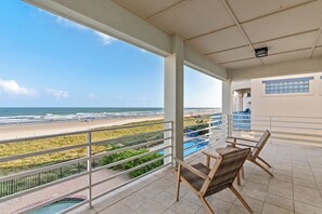 2nd Floor Balcony views towards the water!