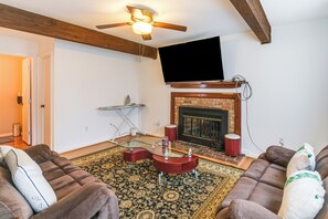 Living Room | 1st Floor | Electric Fireplace