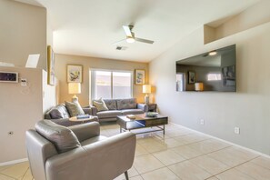 Living Room | Central A/C & Heating