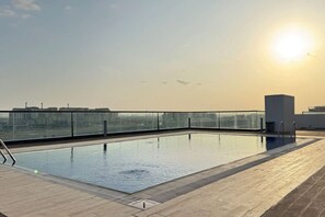 The perfect outdoor oasis for cooling off and soaking up the sun.