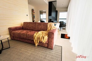 The designer living room