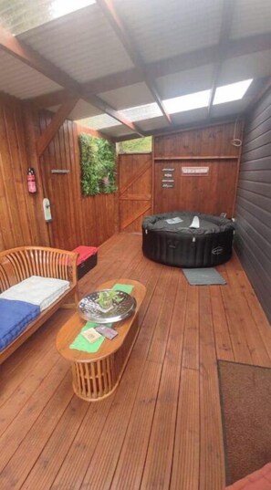 Bubbelpool inomhus