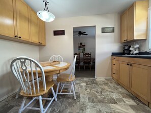 Large eat-in kitchen