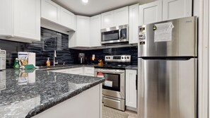 Refrigerator, Microwave, Oven, Indoors, Kitchen