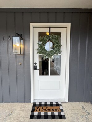 ront door