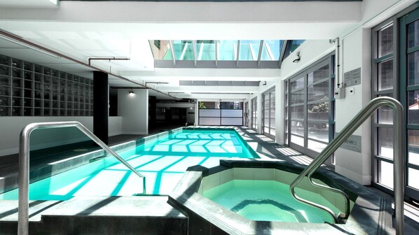Communal indoor pool