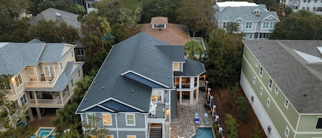 Aerial view.