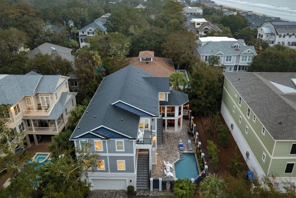 Aerial view.