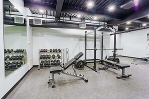 Onsite gym available to you
