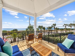Second Floor Furnished Balcony