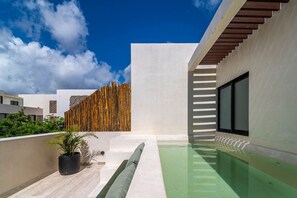 Enjoy the luxury of a private pool, perfect for a refreshing dip anytime